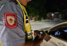 Zbog alkohola i droge sankcionisano 77 vozača i dva pješaka