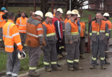 Masovni protest glađu u rudniku “Nova Ljubija”, radnici prenoćili u firmi