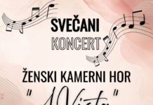 Ženski kamerni hor „A Vista“ obilježava deceniju rada svečanim koncertom